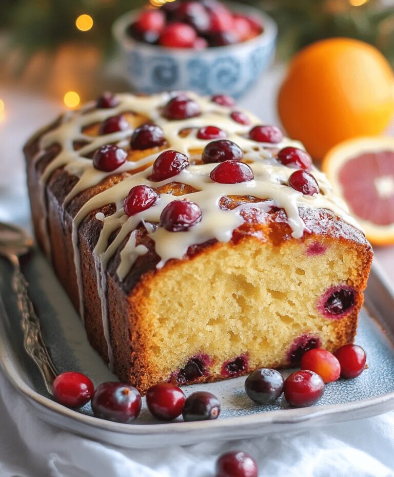 Orange Cranberry Bread Recipe