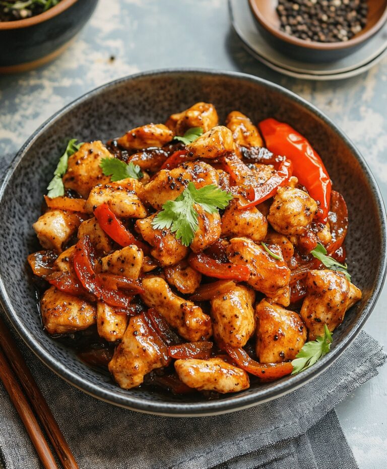 Black Pepper Chicken Recipe