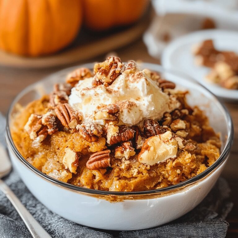 Easy Pumpkin Pecan Cobbler Recipe