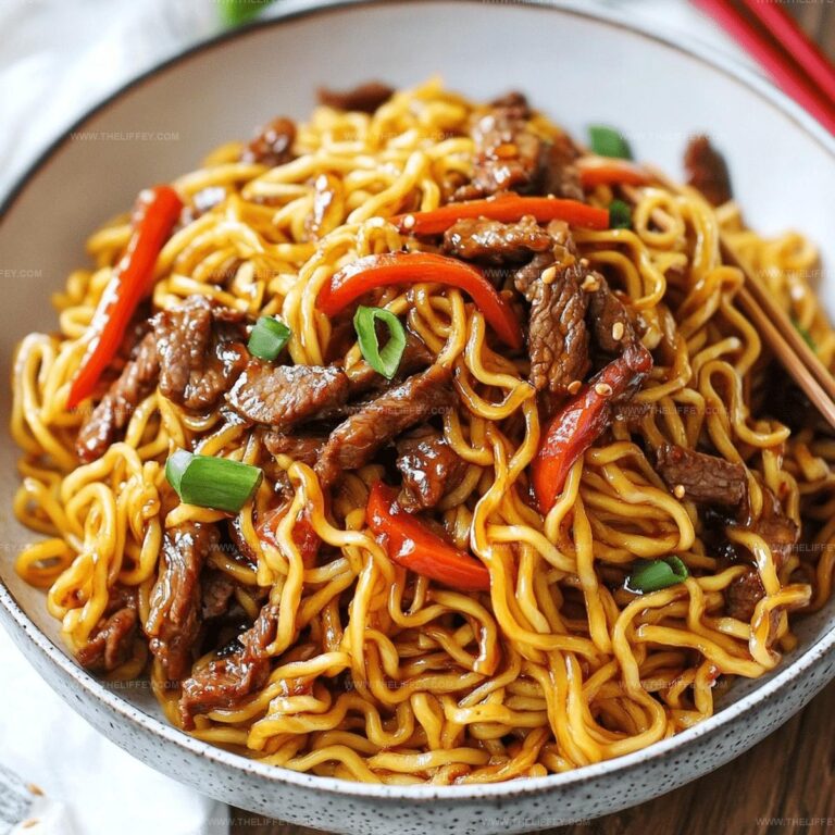 Savory Hoisin Beef Noodles Recipe