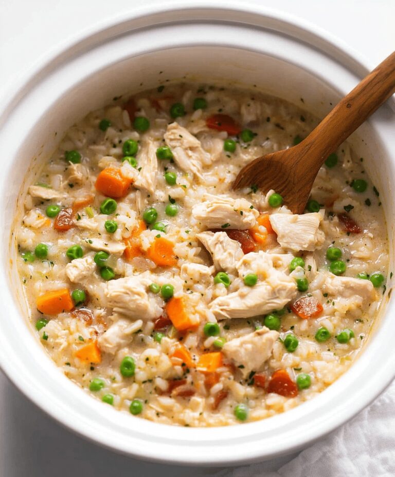 Slow Cooker Chicken And Rice Recipe