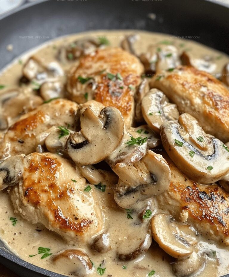 Creamy Mushroom Chicken Recipe