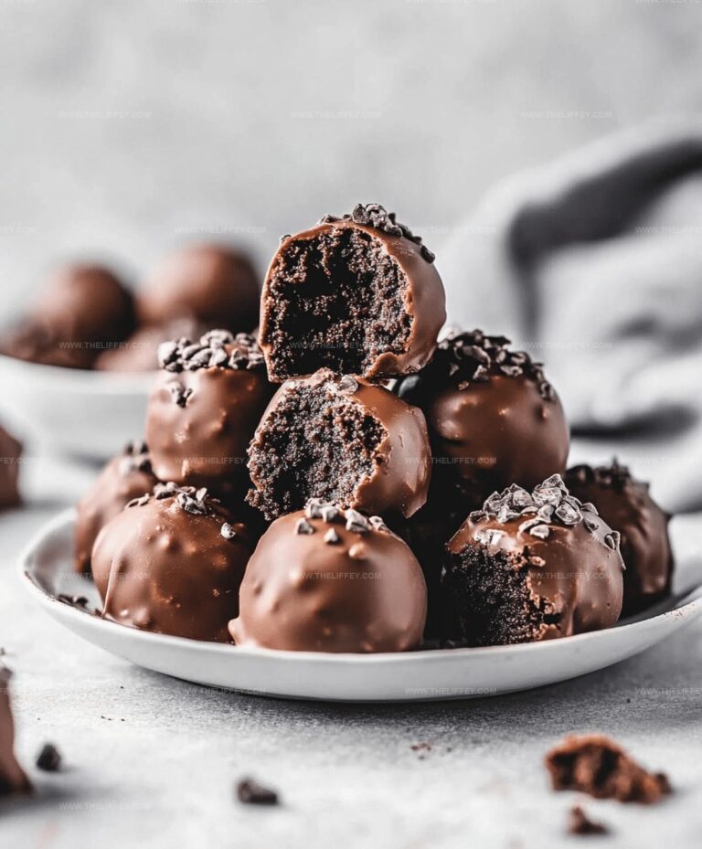 Easy Brownie Truffles Recipe