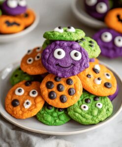 Spooky Halloween Monster Cookies Recipe