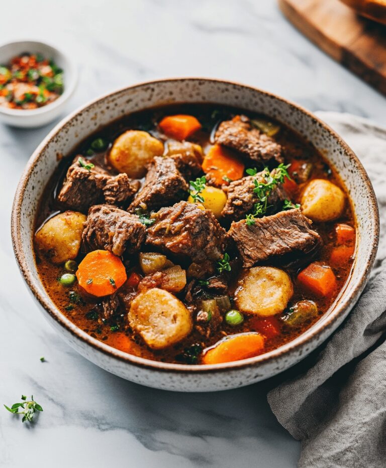 Hearty Instant Pot Beef Stew Recipe