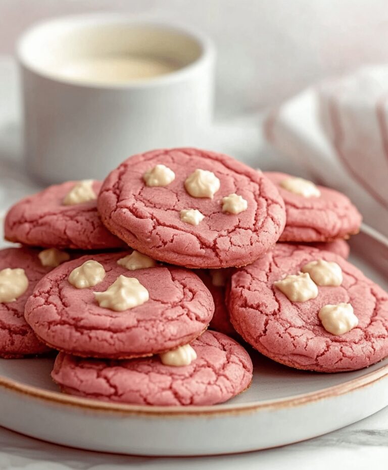 Pink Velvet Cookie Recipe