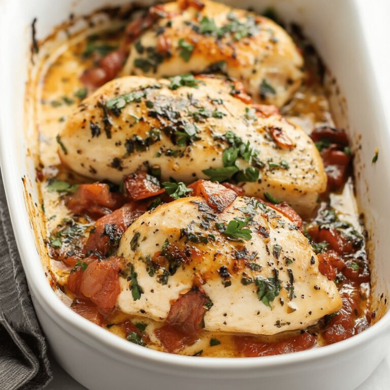 Baked Tuscan Chicken Breasts Recipe