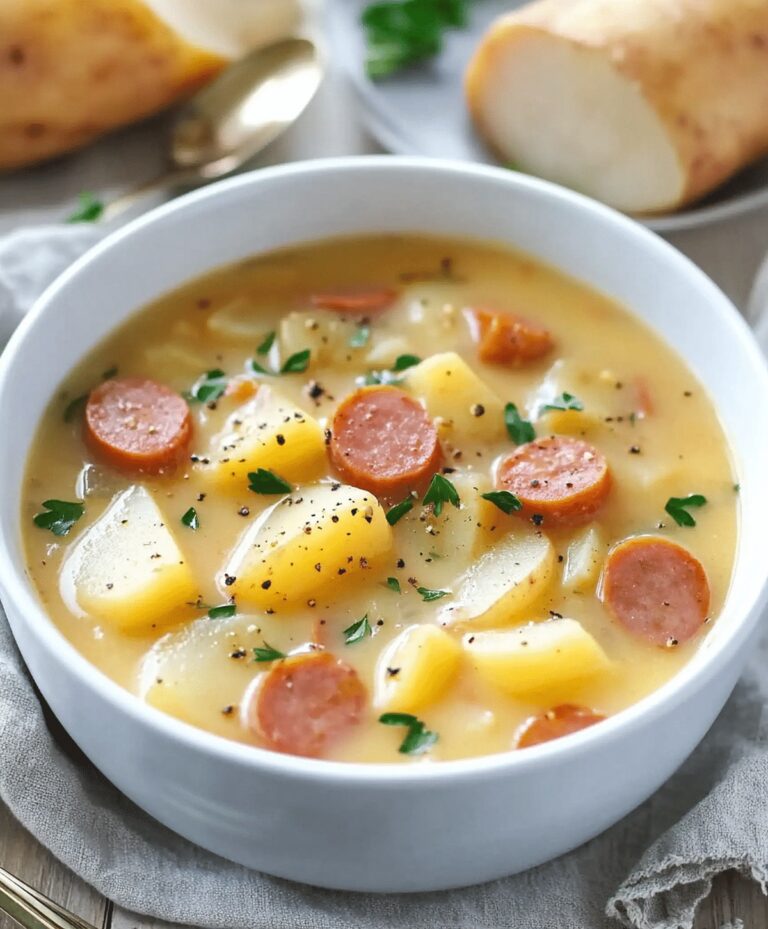 Potato Kielbasa Soup Recipe
