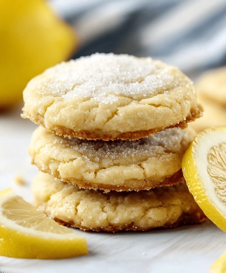 Quick Lemon Ginger Cookies Recipe