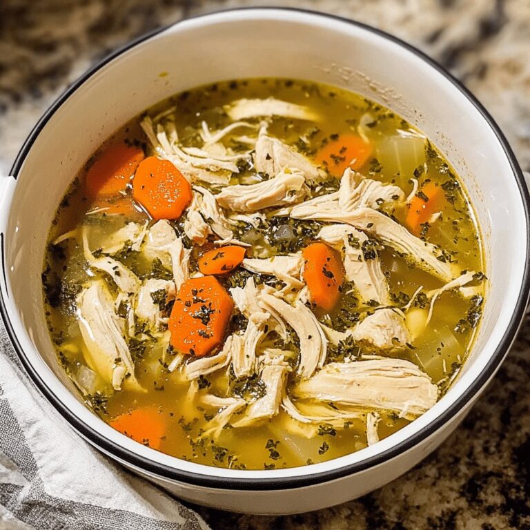 Comforting Chicken Soup Recipe