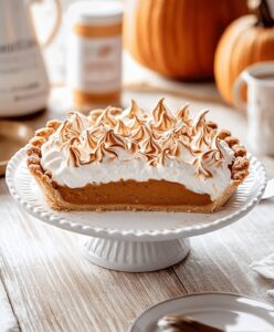 Spiced Chai Pumpkin Meringue Pie Recipe