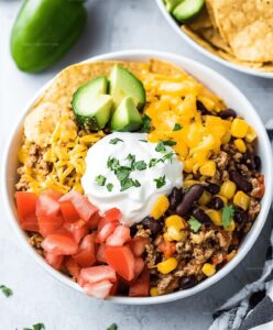 Easy Beef Burrito Bowl Recipe