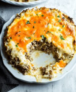 Quick Cheesy Ground Beef And Rice Casserole Recipe