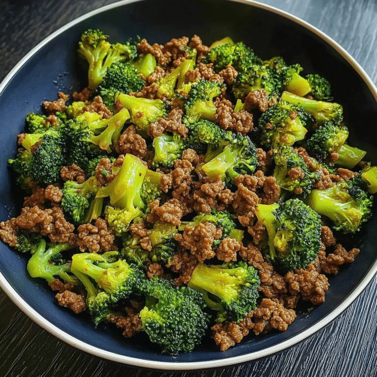 Savory Ground Beef and Broccoli Recipe
