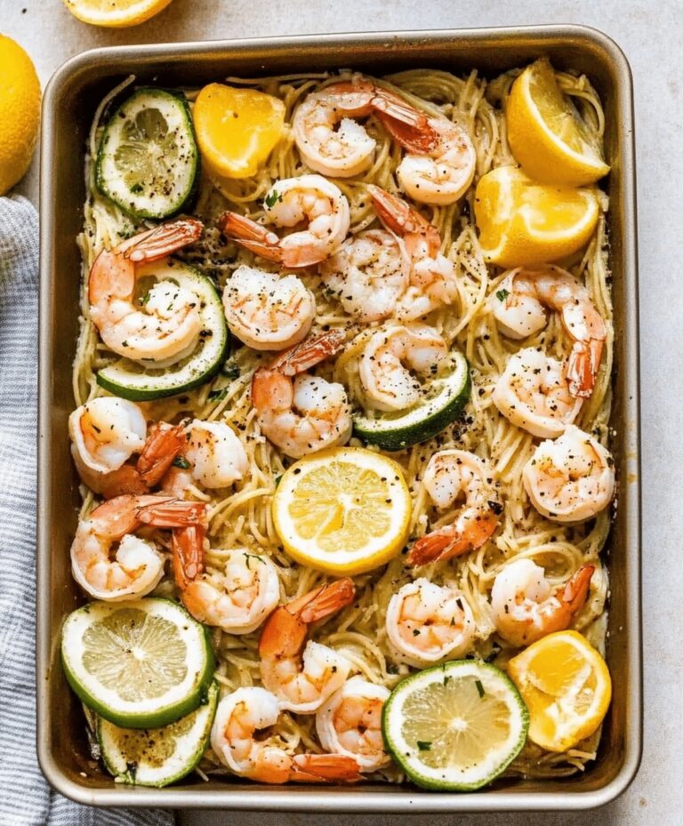 Delicious One-pan Shrimp Scampi Recipe