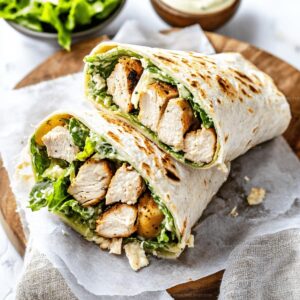 Chicken Caesar Wrap Recipe