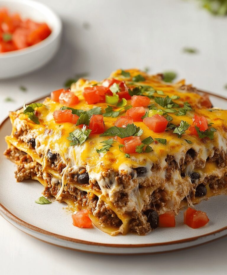 Mexican Lasagna Recipe