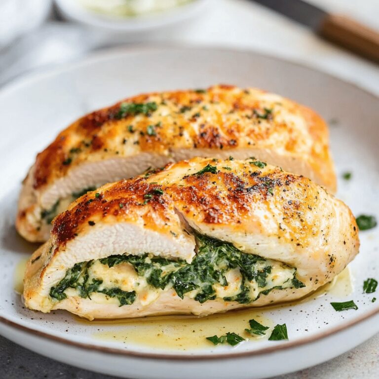 Spinach Stuffed Chicken Breast Recipe