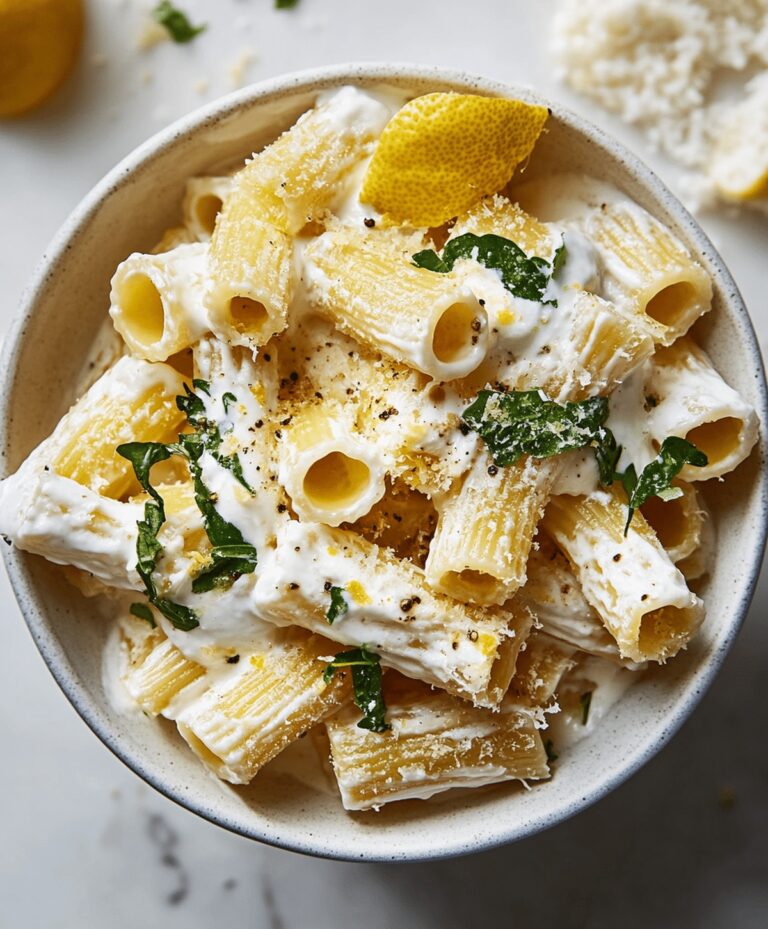 Zesty Lemon Ricotta Pasta Recipe