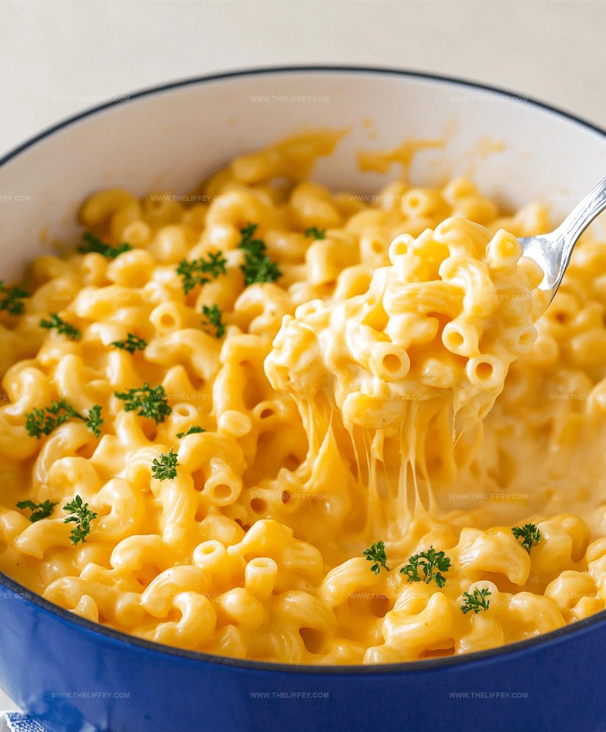 Creamy Homemade Stove Top Macaroni And Cheese Recipe