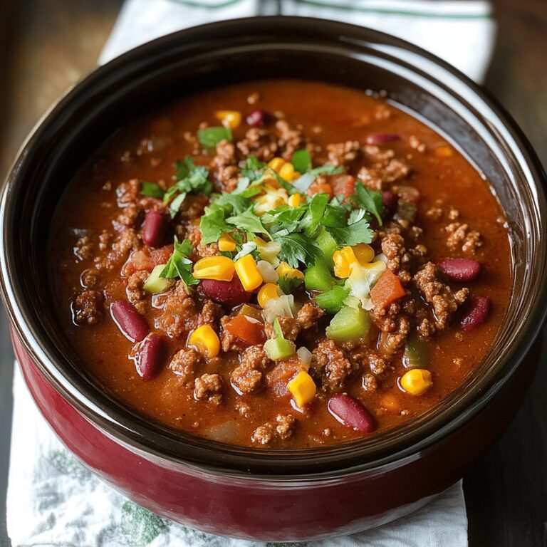 Hearty Slow Cooker Chili Recipe