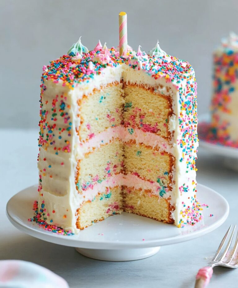 Ultimate Funfetti Layer Cake Recipe