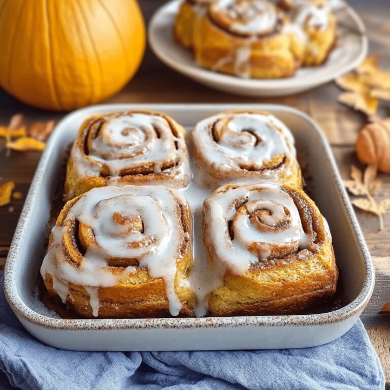 Pumpkin Cinnamon Rolls Recipe