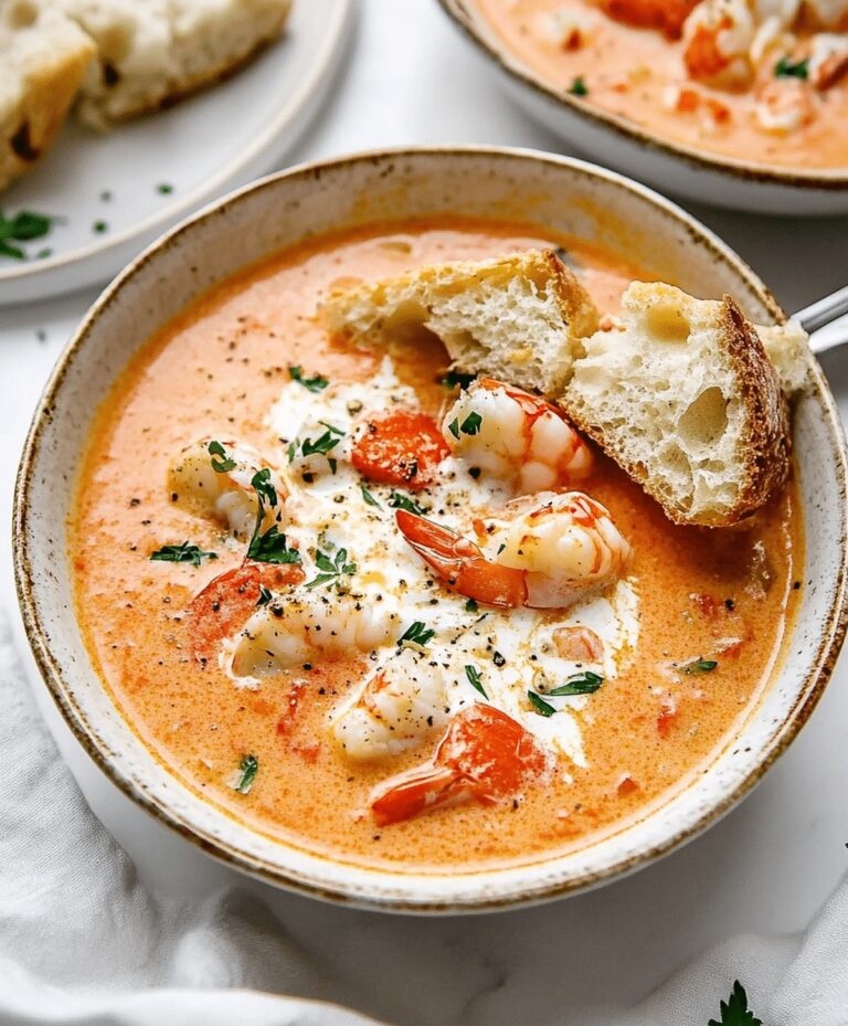 Crab And Shrimp Seafood Bisque Recipe
