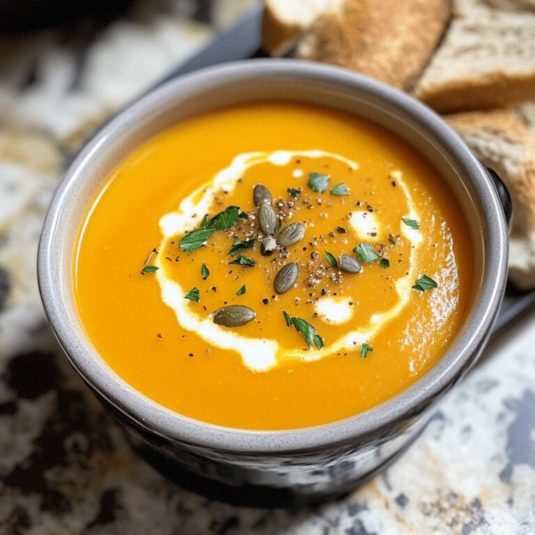Creamy Pumpkin Soup Recipe
