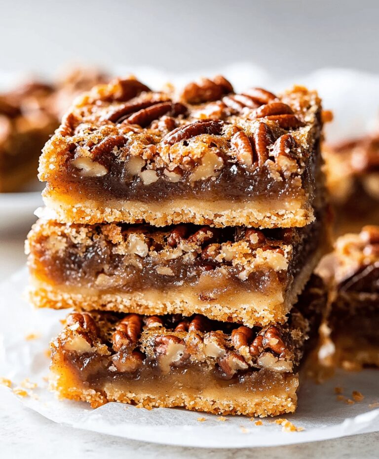 Brown Butter Pecan Pie Bars Recipe