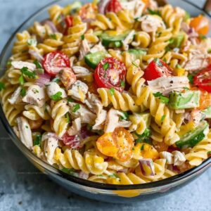 Chicken Ranch Pasta Salad Recipe