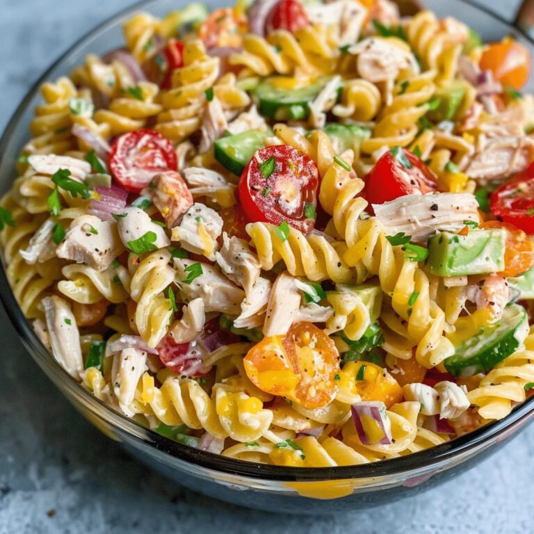Chicken Ranch Pasta Salad Recipe