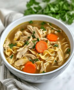 Cozy Crockpot Chicken Noodle Soup Recipe