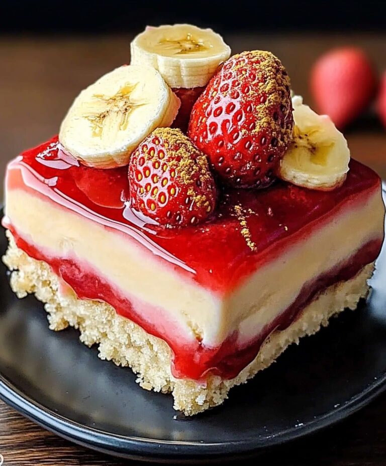 Creamy Strawberry Cheesecake Banana Pudding Recipe