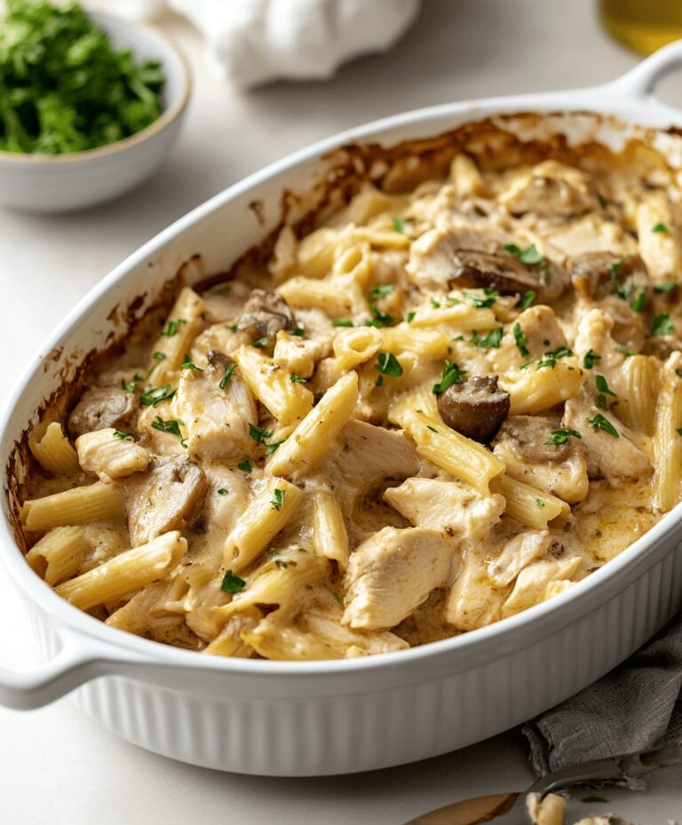 Delicious Chicken Marsala Casserole Recipe