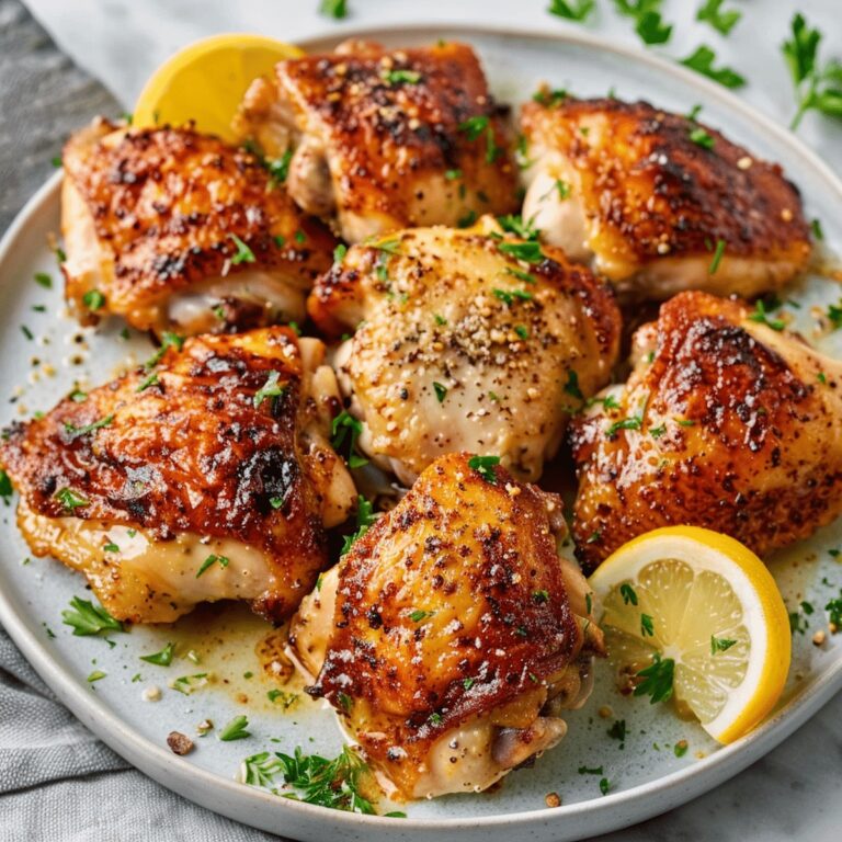 Baked Chicken Thighs Recipe