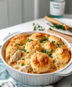 Creamy Chicken Cobbler With Red Lobster Biscuit Mix Recipe