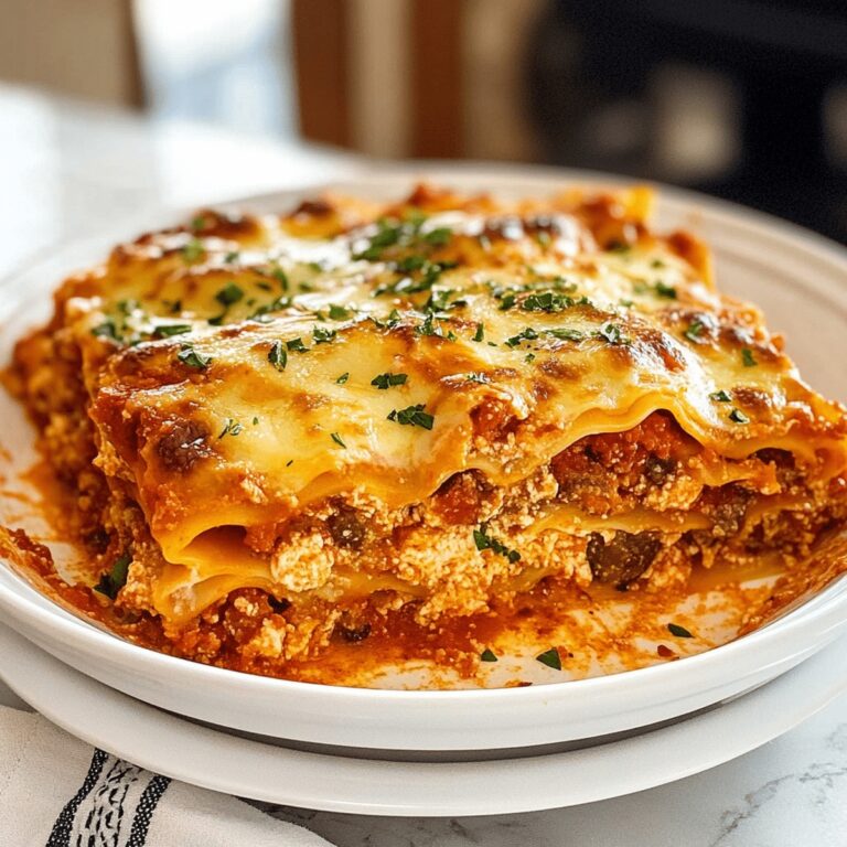 Easy Homemade Lasagna Recipe