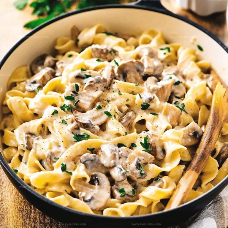 Garlic Mushroom Pasta Recipe
