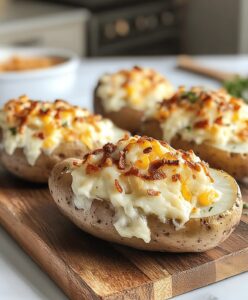 Twice Baked Potatoes Recipe