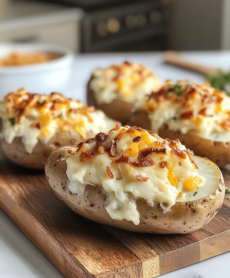 Twice Baked Potatoes Recipe