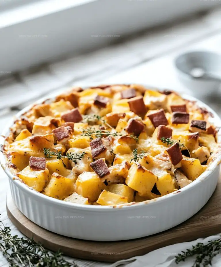 Loaded Chicken And Potato Casserole Recipe
