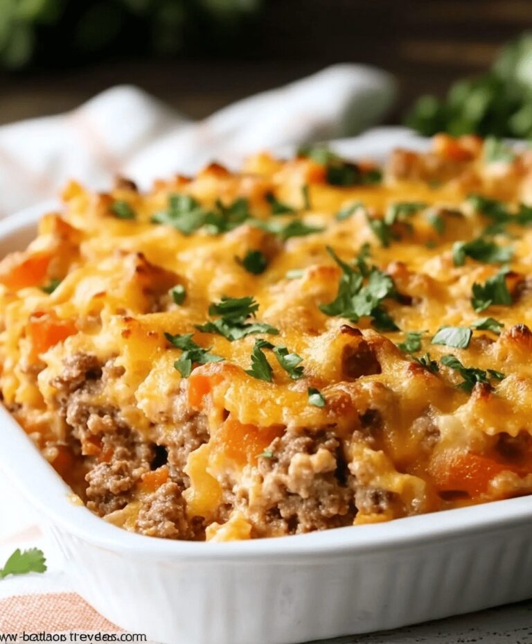 Best Hamburger Supreme Casserole Recipe