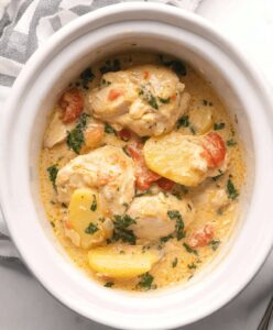 Italian Crockpot Chicken And Potatoes Recipe