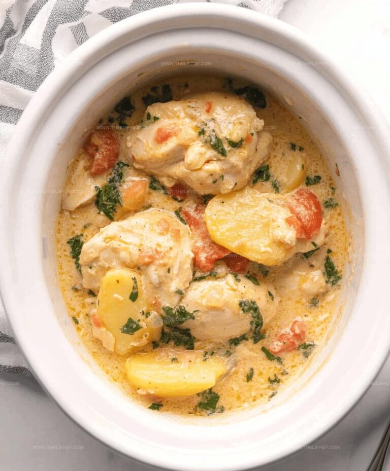 Italian Crockpot Chicken And Potatoes Recipe