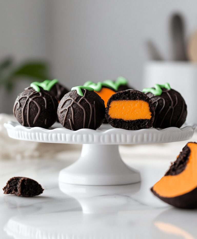 Creamy Pumpkin Oreo Balls Recipe
