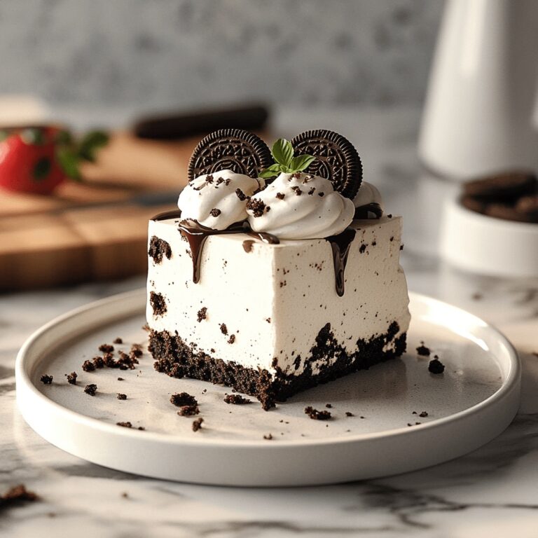 Perfect No Bake Oreo Cheesecake Recipe