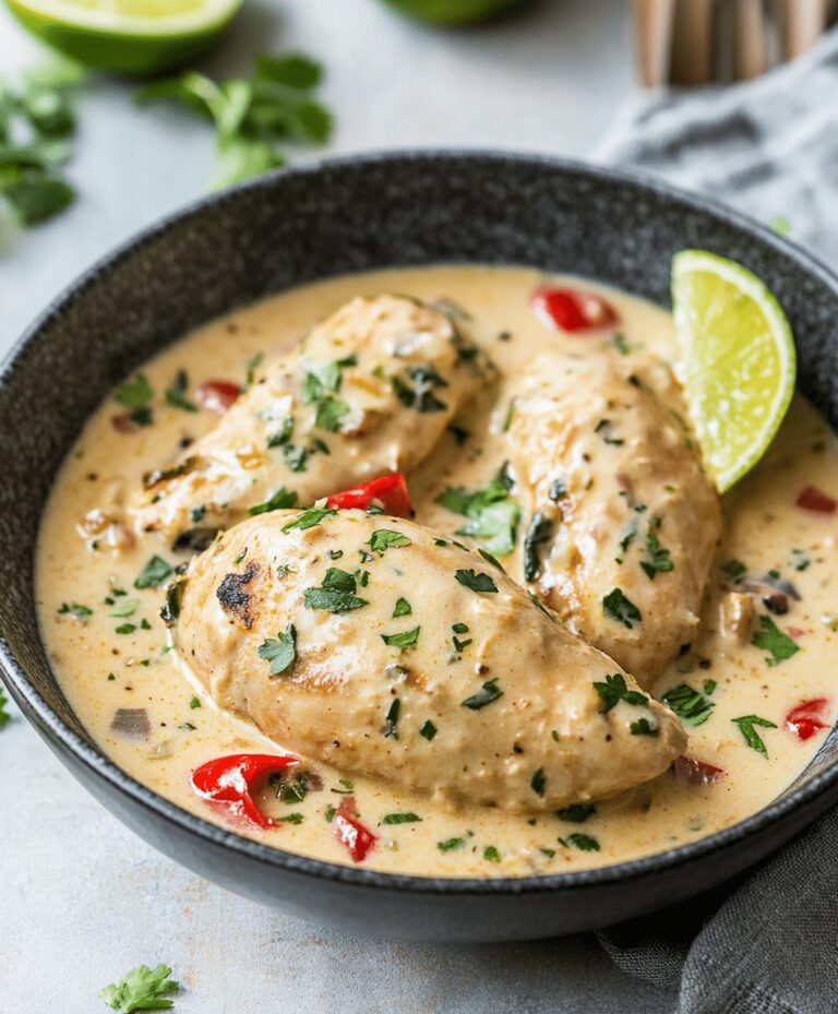 Tangy Coconut Lime Chicken Recipe