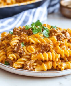 Creamy Enchilada Pasta Recipe