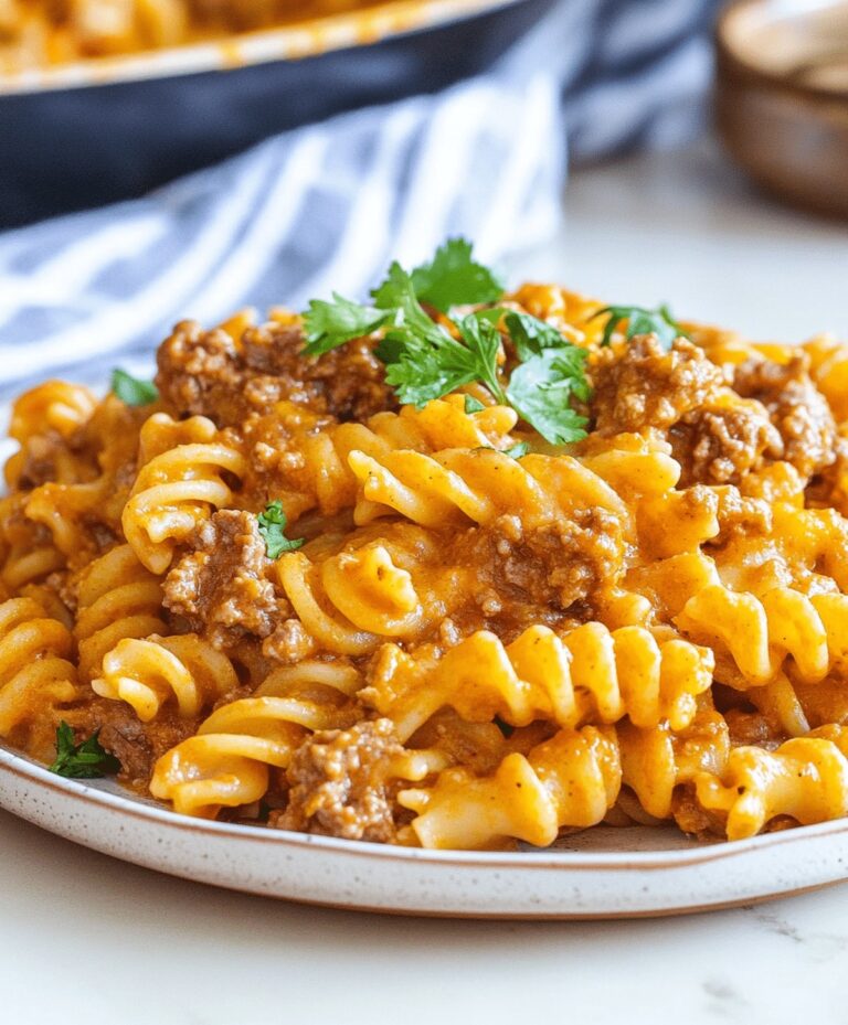 Creamy Enchilada Pasta Recipe